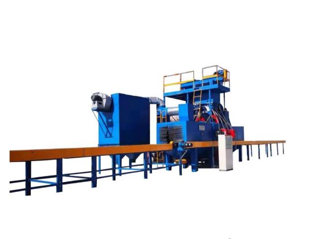 Roller Through Shot Blasting Machine with Aluminium Alloy Castings