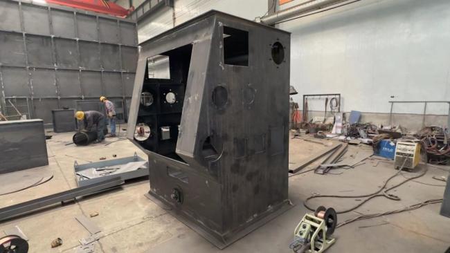 Easy Operation PLC Rubber Tumble Belt Shot Blasting Machine