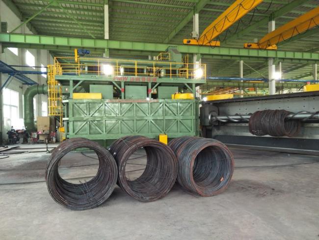 Special Wire Rod Shot Blasting Machine for Welding Wire Industry