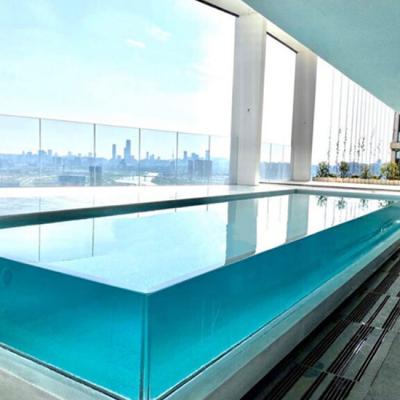 China Heat Resistant Swimming Pool Clear Aquarium Acrylic Sheets 1.2g/Cm3 for sale