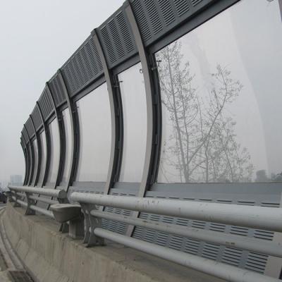 China Railway Clear Acrylic Noise Proof Highway Sound Barrier Walls Fence en venta