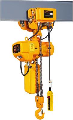 China Indoor 3T 5T 10T Electric Chain Hoist With Electric Trolley High Efficient Energy Saving for sale