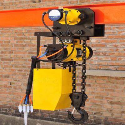 China Air Power Pneumatic Electric Chain Block 5 Ton High Lifting Capacity Easy Maintenance for sale