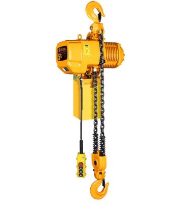 China IP54 Fixed Type Electric Chain Hoist , High Strength Motorized Chain Hoist for sale