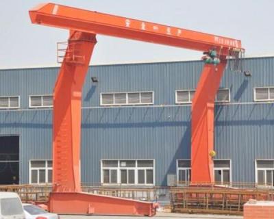 China Medium Sized Factory Span 7m Single Girder Gantry Crane Working Level A3 for sale