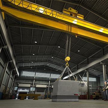 China 40T Span 16M Eot Overhead Crane Hoist Trolley High Stability And Design Rigidity for sale