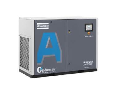 China AQ 18 VSD Water Injected Atlas Screw Air Compressor 18kw 69dB Noise Level for sale