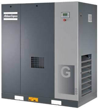 China 75kw Air Compressor Atlas  , G Series Oil Injected Air Compressors G75 for sale