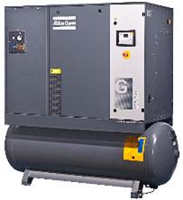 China Oil Injected Atlas Screw Air Compressor Economical 22kw G22 for sale