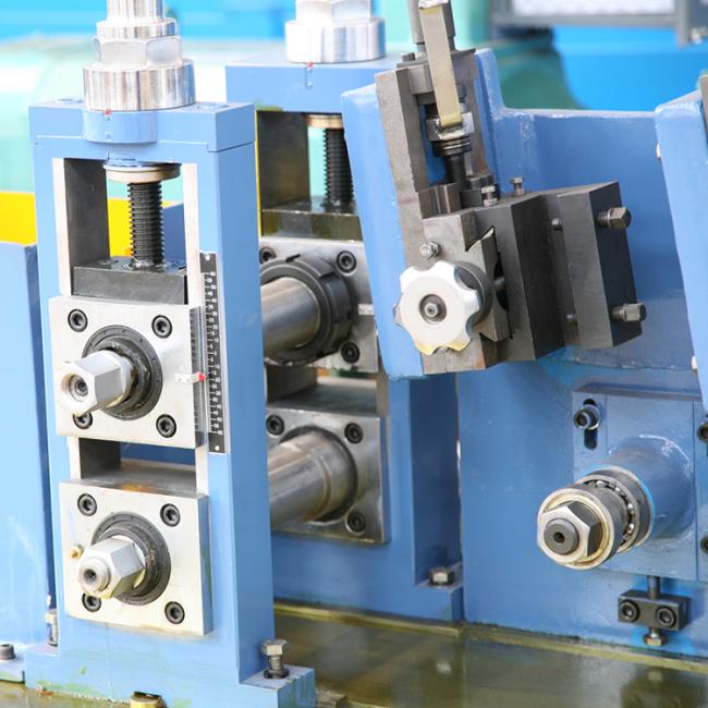 automatic high frequency steel pipe welding making machine erw tube mill production line