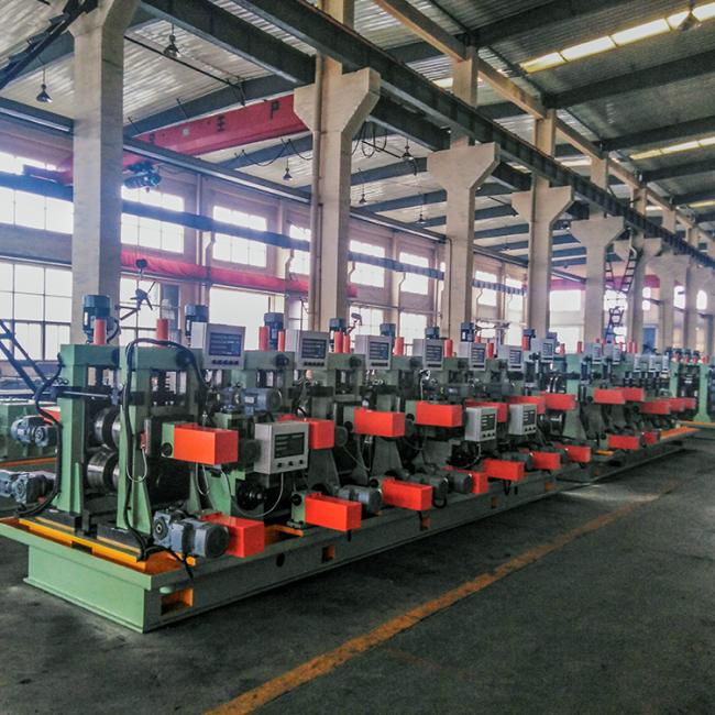 Low failure rate flexible forming precis erw tube pipe mill line making machine