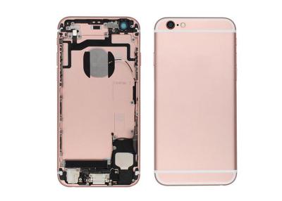 China IPhone 6S de la cubierta de la vivienda del iPhone del oro de Rose que contiene la pieza de recambio con la bandeja de tarjeta de SIM en venta