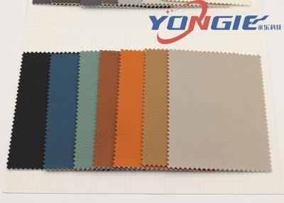 China Eco Friendly Black Rexine Material PVC Artificial Leather For Car Mat for sale