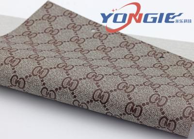 China Empaqueta el cuero sintético resistente del PVC del PVC del rasguño de cuero portátil del material para llevar en venta