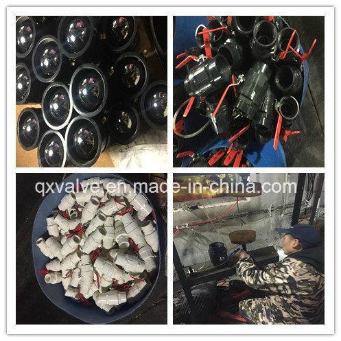 Cheap Price Hot Sale Top Quality PVC Ball Valve Steel Handle!