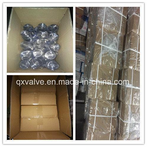 PVC/UPVC Two Pieces Steel Handle Plastic Ball Valve for Water Supply
