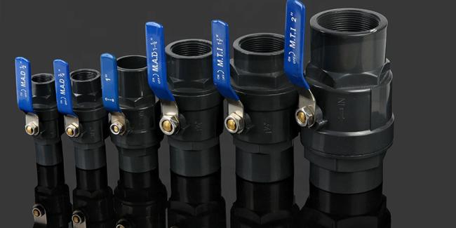 Chinese Manufacturer Plastic Control Valve Stainless Steel PVC Ball Valve