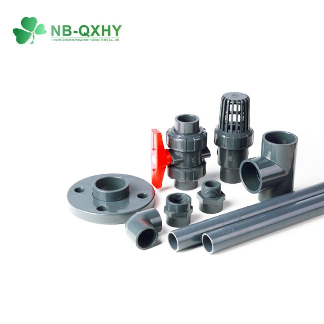 White PVC Flexible Electrical Conduit Elbow Bend Pipe Fitting