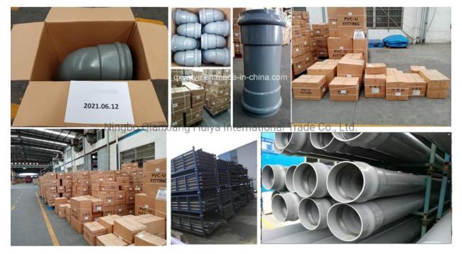 Factory Plastic Pipe Fittings UPVC Pipe Tube PVC Tube