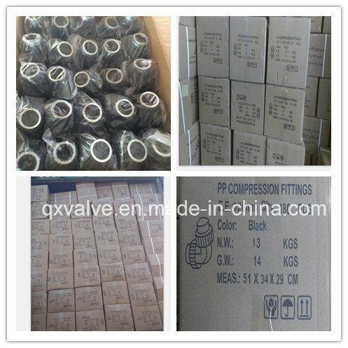 Irrigation Water Supply High Pressure Pn16 Blue PP Compression Fitting Flexible Coupling
