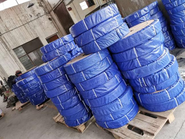 Colorful Once-Molded PVC Layflat Hose for Drip Irrigation System