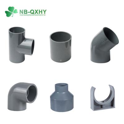 China Pn16 Wall Thickness PVC/UPVC Water Extrusion Plumbing Pipe Fitting Complete Size Mould for sale