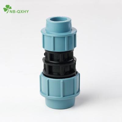 China PP Plastic Germany Standard Pn16 Compression Fittings Reducing Coupling for Irrigation for sale
