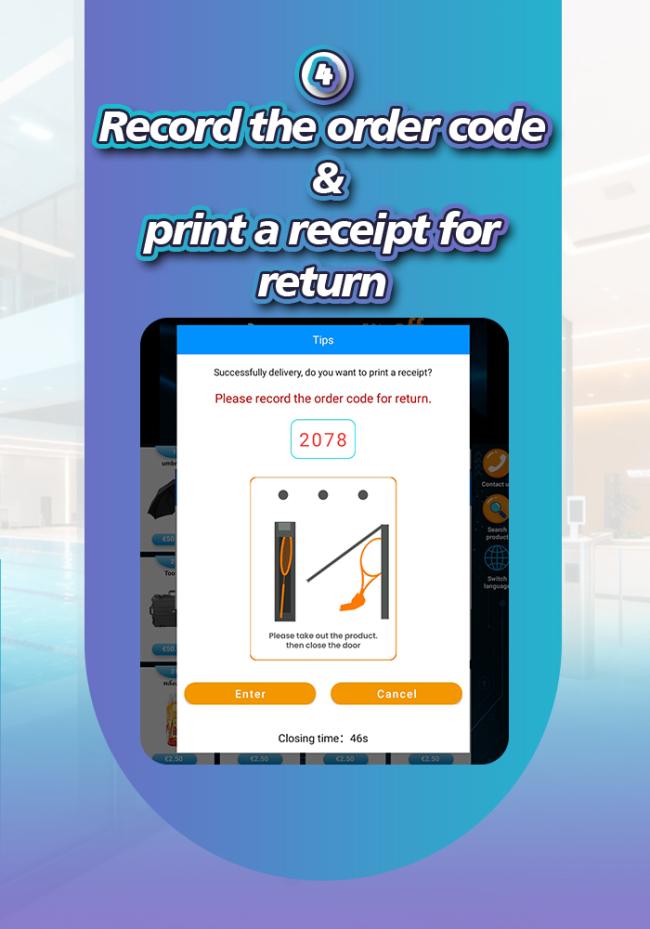 Remember the code for return