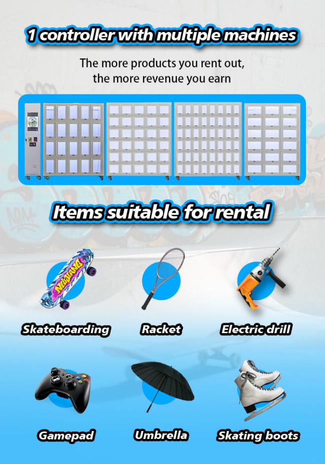 You can customized the locker size for your products.