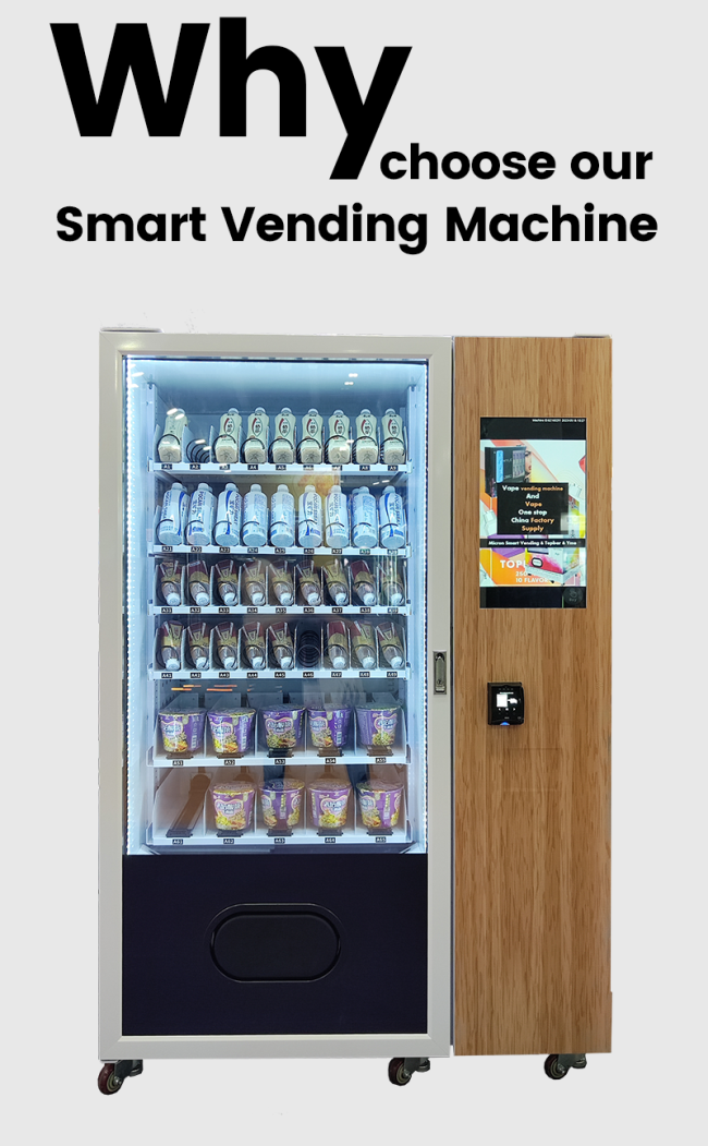 This gym vending machine is suitable for selling drinks.