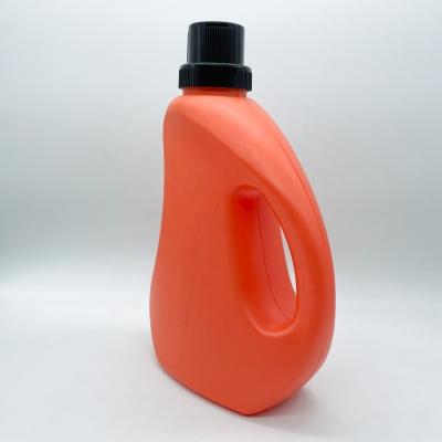 China Customized Color HDPE 2 Liter Liquid Laundry Detergent Bottle for Cleaning Containers for sale