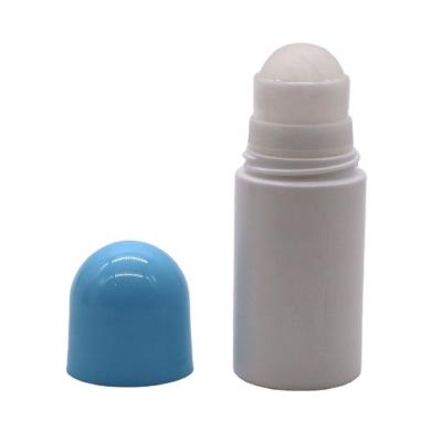 Chine Crème pour les yeux en HDPE à remplir à nouveau en rouleau sur bouteille pour moustiquaire antiperspirant 50 ml à vendre