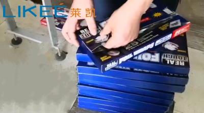 China Cajas automáticas/minuto del montador 10 - 50 de la caja del control del PLC 1500 kilogramos en venta