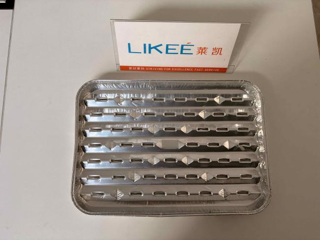Aluminum foil container product range