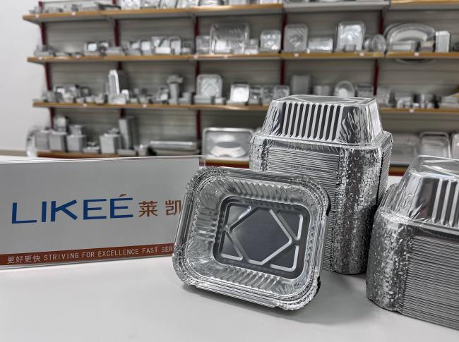Aluminum foil container sample 5