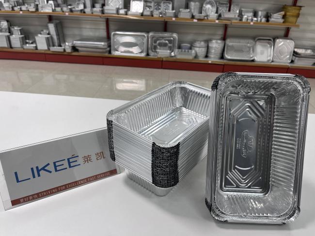 Aluminum foil container sample 4