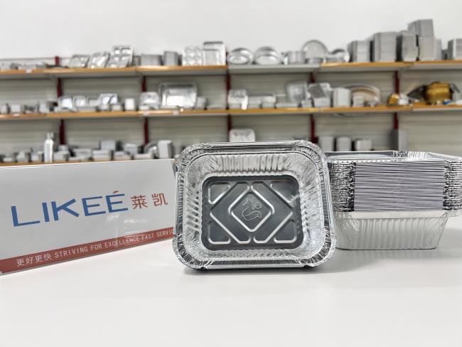 Aluminum foil container sample 3