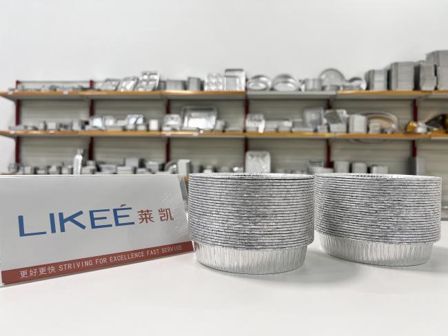 Aluminum foil container sample 1