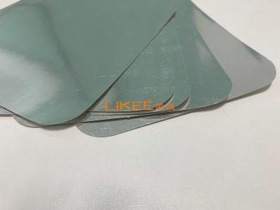 China Comida rectangular color plata Tray Lids de la tapa del papel de aluminio 8389 en venta