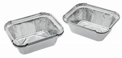 China 9 Inch dessert Aluminium Foil Food Container Lunch Box 0.250mm Thickness for sale