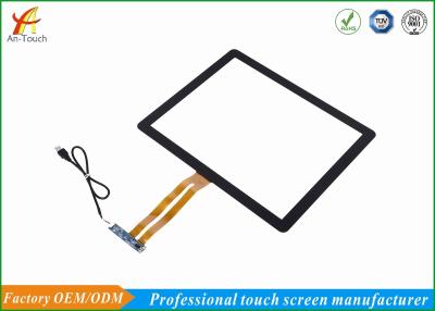 China High Sensitive Transparent Glass Touch Panel , 17 Inch Touch Screen Panel for sale