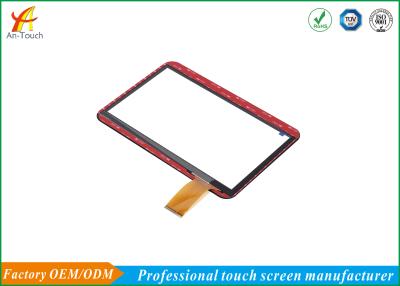 China Bright Home Automation Wall Touch Screen / Red Color Home Touch Panel for sale