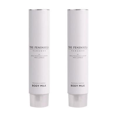China Customized Aluminum Cosmetic Squeeze Tube Hand Cream Tube for sale