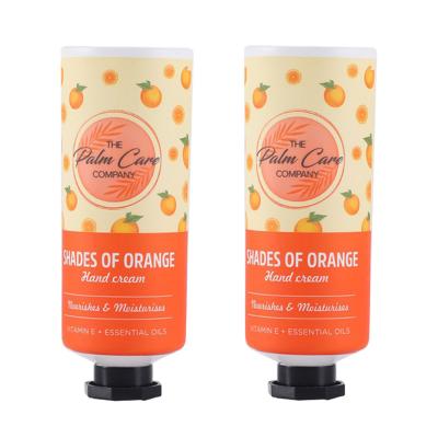 China Squeezable PE Plastic Cosmetic Tubes Hand Foot Cream Body Lotion Tube 20ml for sale