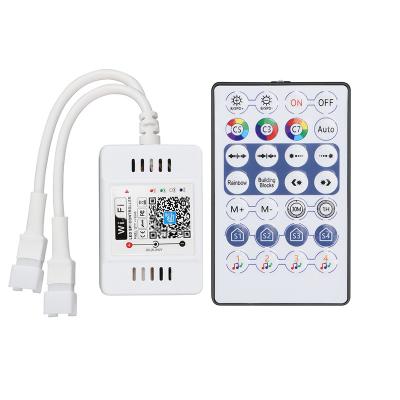 China RF Wireless Pixel LED Strip Smart Controller With Wifi APP Control for sale