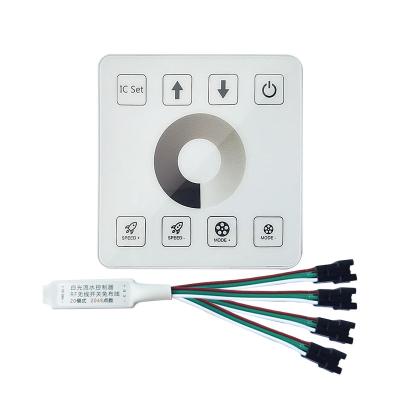 China 2048 Pixels Rf Wireless Remote LED Controller For White Flowing Light Strip for sale