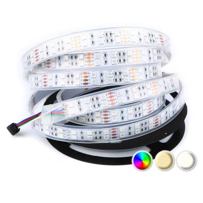 China Double Row Flexible LED RGB Strip Light SMD 5050 120LEDs/M For Landscape Lighting for sale