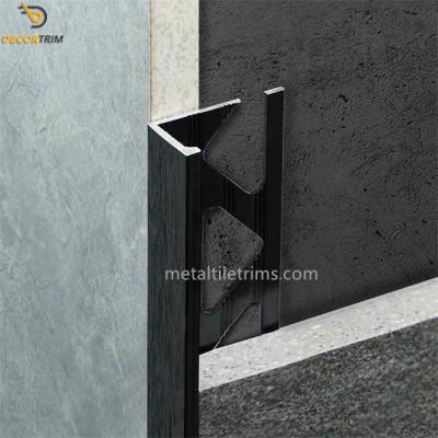 China OEM Metal Tile Trims L Shape For Ceramic Marble Edging Decoration for sale