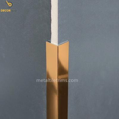 中国 Tile Trim Accessories Profile Wall Corner Protector Strips Accessories Polish 販売のため