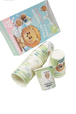 China JOURJOY Custom Kids Cup For Baby Milk BPA Free With Size Is 8.1*8.1*17.6 cm/5 pieces And Weight Is 10 Gram for sale